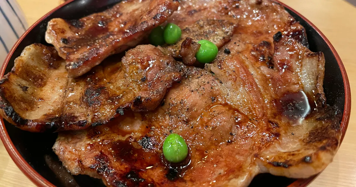 帯広名物・豚丼