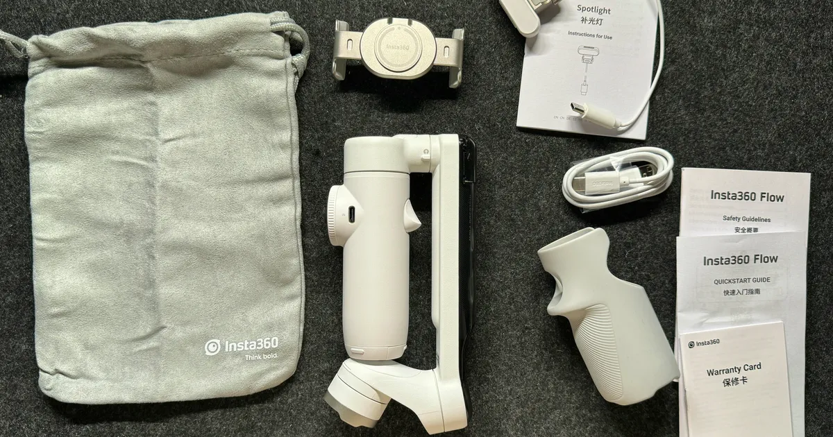 Insta360 Flow徹底レビュー｜DJI OM4との比較で分かるスマホジンバルの選び方 のアイキャッチ