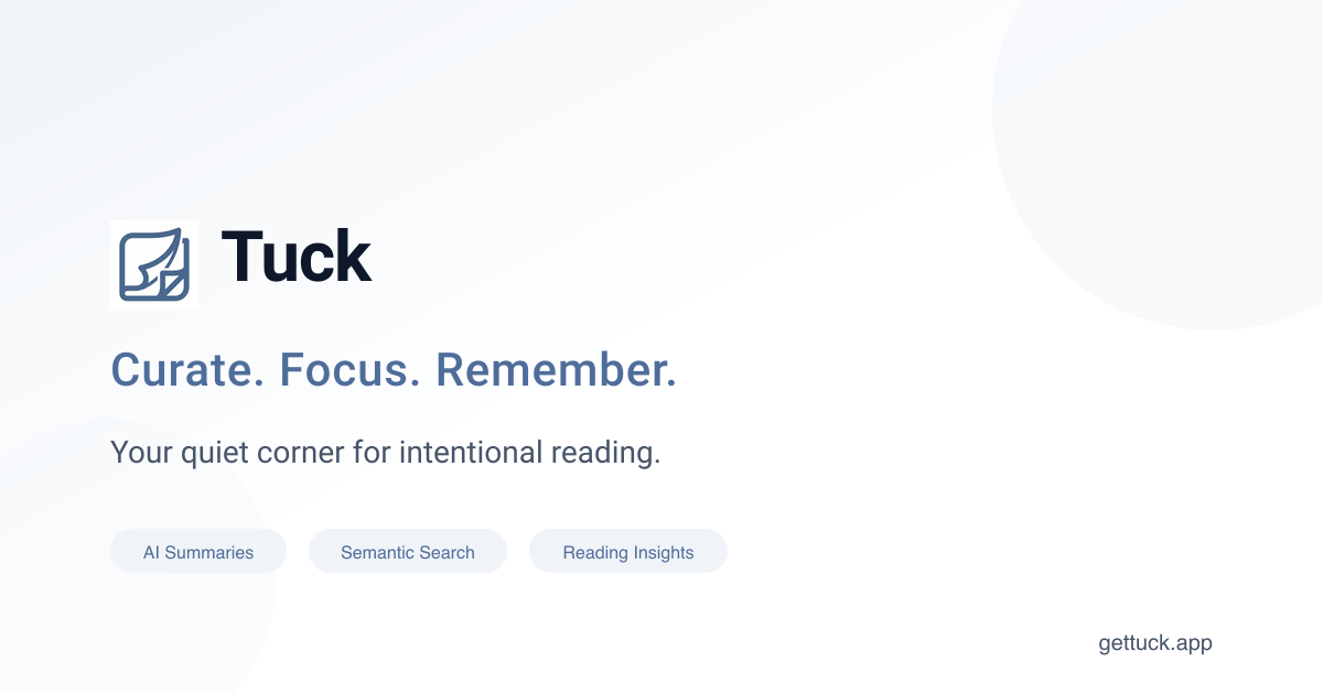 自分用に作ったRead-it-laterアプリをProduct Huntに出してみた【Tuck開発記】 のアイキャッチ